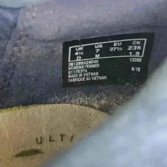 Clarks Sharon Dasher Navy  Suede Comfort Platform Shoes Women's Size 7 Loafers - Picture 8 of 8